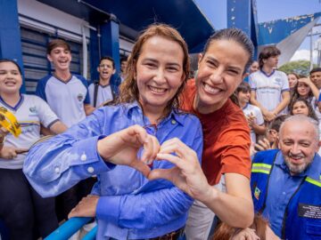 Sem pausa: os treze dias de Débora Almeida entre uma adutora, uma creche e uma festa junina