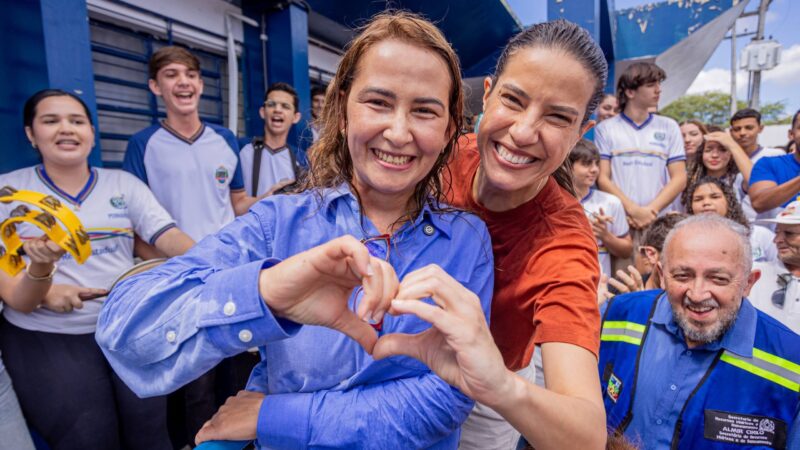 Sem pausa: os treze dias de Débora Almeida entre uma adutora, uma creche e uma festa junina