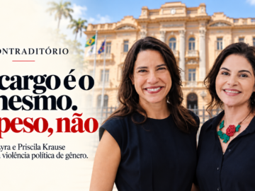 O cargo é o mesmo. O peso, não