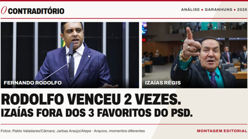 Rodolfo venceu duas vezes. Izaías não aparece entre os três favoritos do PSD