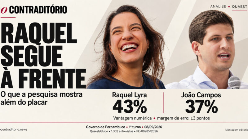 Raquel segue à frente. O que a Quaest mostra além da diferença