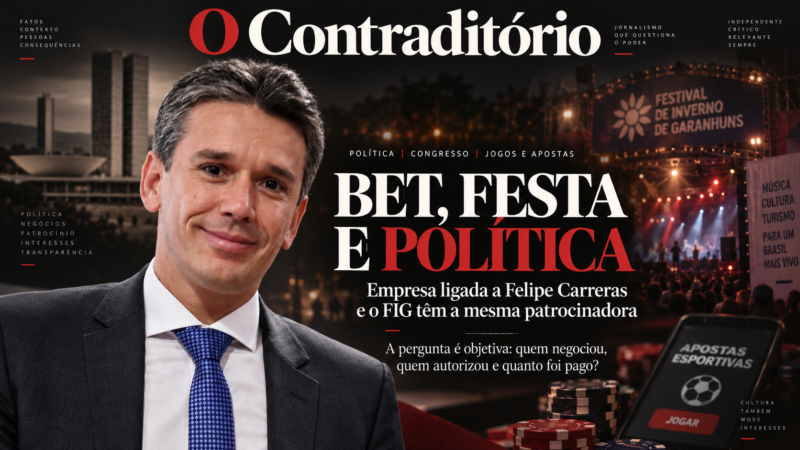 A bet que patrocinou a empresa de Carreras também patrocinou o Festival de Inverno de Garanhuns