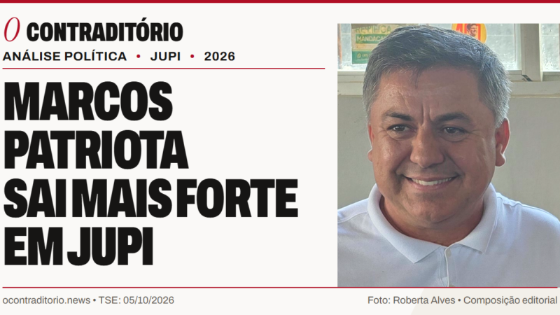 Marcos Patriota sai fortalecido das urnas em Jupi